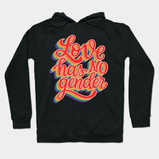 Love Has No Gender - Gay Pride Hoodie